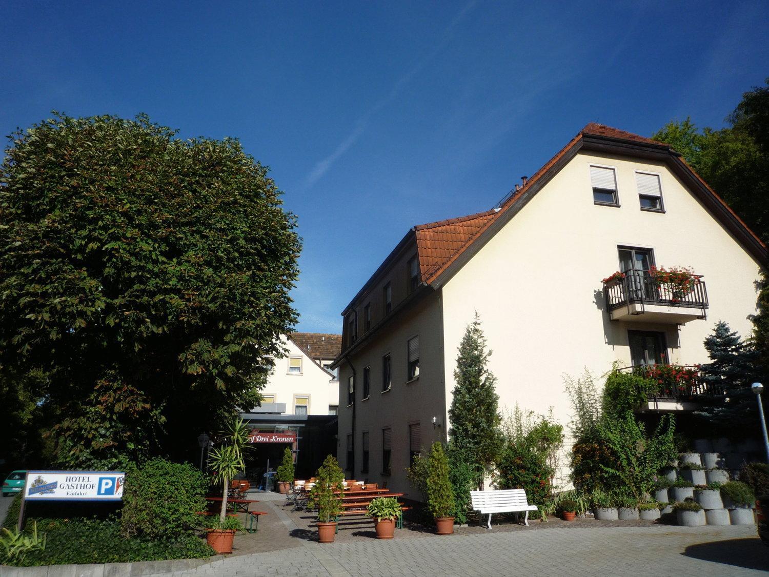 Hotel Drei Kronen Burgkunstadt エクステリア 写真